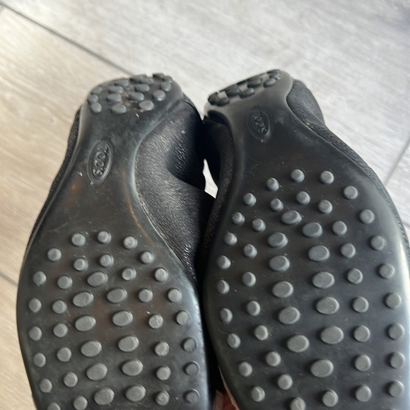 TOD’S leather and suede two tone slip on ballet flats size 6 - Picture 5 of 9